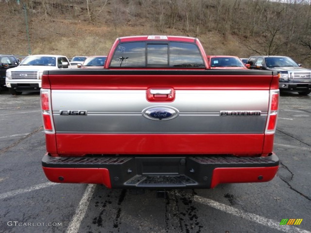 Red Candy Metallic 2012 Ford F150 Platinum SuperCrew 4x4 Exterior Photo #61508853