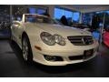 2008 Alabaster White Mercedes-Benz SL 550 Roadster  photo #17