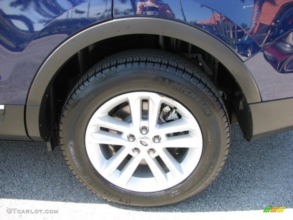 2011 Explorer XLT 4WD - Kona Blue Metallic / Charcoal Black photo #9