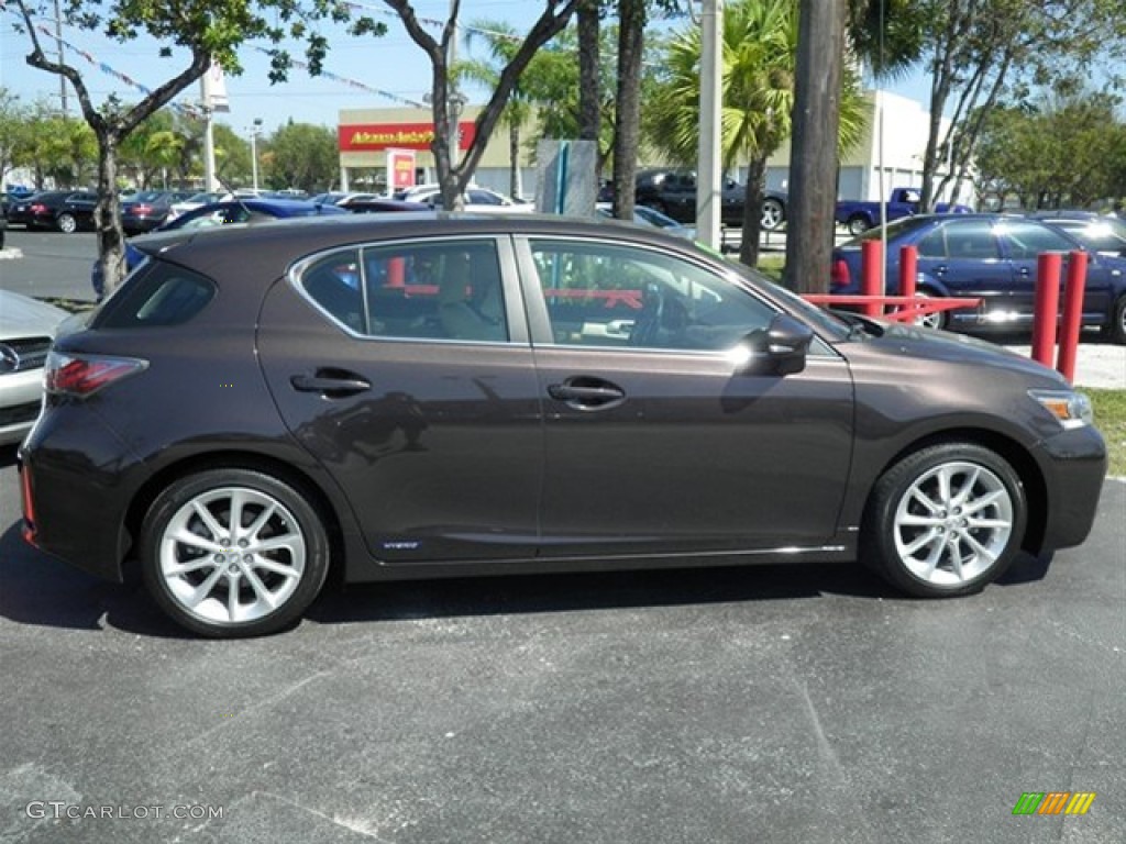 Fire Agate Pearl 2011 Lexus CT 200h Hybrid Premium Exterior Photo #61509699