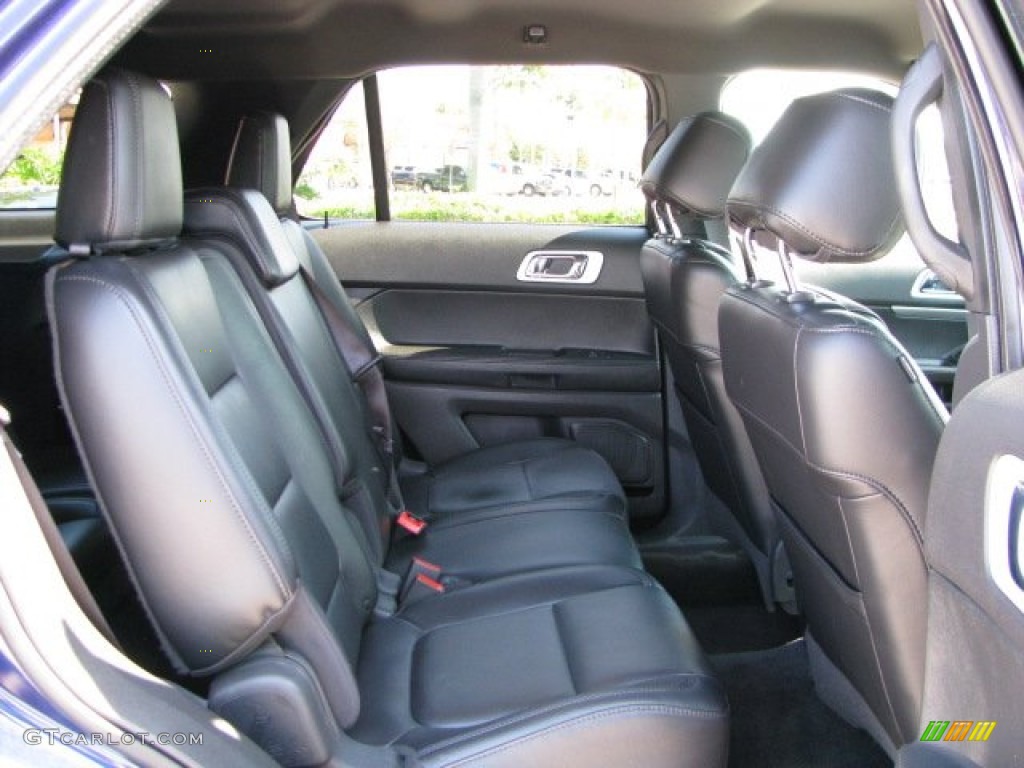 2011 Explorer XLT 4WD - Kona Blue Metallic / Charcoal Black photo #22