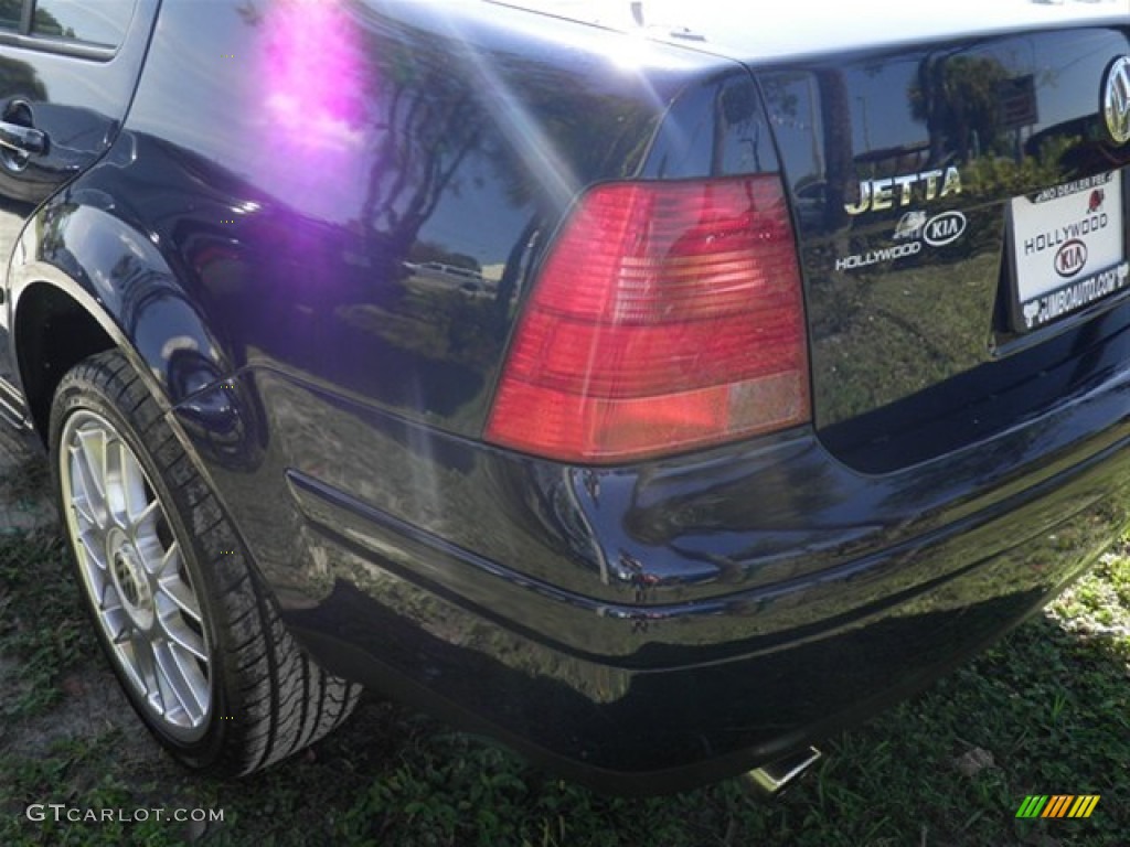 2000 Jetta GLX VR6 Sedan - Atlantic Blue Pearl / Beige photo #7