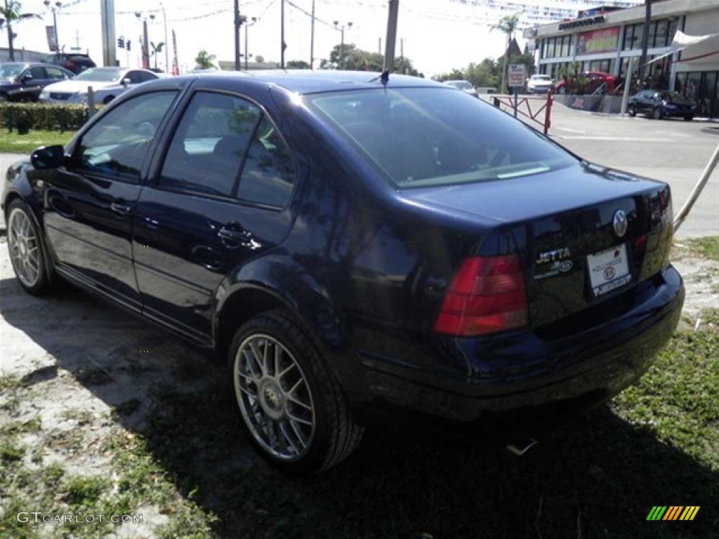 2000 Jetta GLX VR6 Sedan - Atlantic Blue Pearl / Beige photo #8