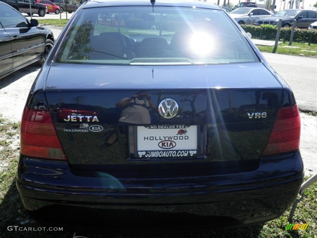 2000 Jetta GLX VR6 Sedan - Atlantic Blue Pearl / Beige photo #9