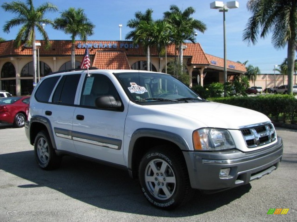 2006 Ascender S - Arctic White / Dark Gray/Light Gray photo #1