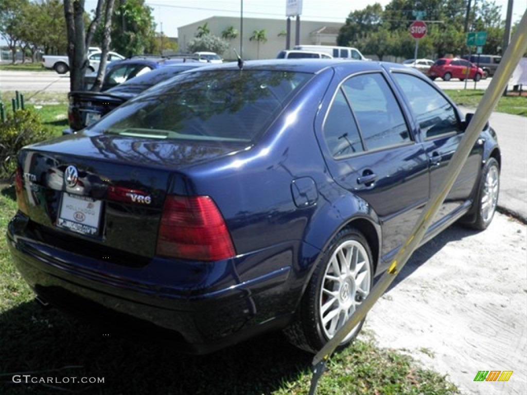 2000 Jetta GLX VR6 Sedan - Atlantic Blue Pearl / Beige photo #10