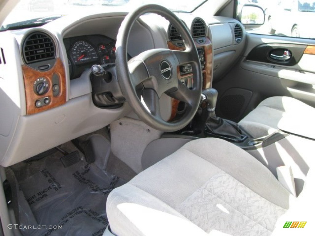 2006 Ascender S - Arctic White / Dark Gray/Light Gray photo #16