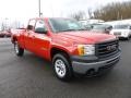Fire Red 2012 GMC Sierra 1500 Extended Cab 4x4 Exterior