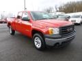 2012 Fire Red GMC Sierra 1500 Extended Cab 4x4  photo #1