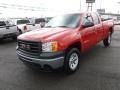 2012 Fire Red GMC Sierra 1500 Extended Cab 4x4  photo #3