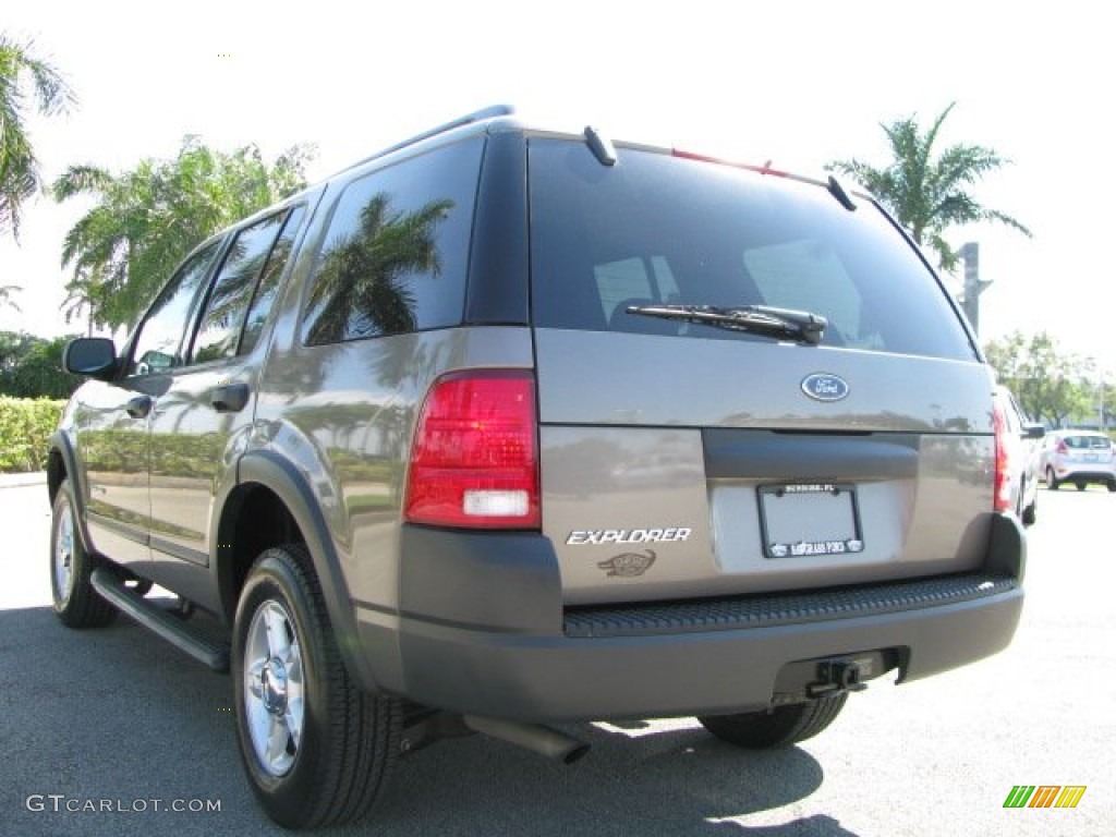 2004 Explorer XLS - Mineral Grey Metallic / Medium Parchment photo #7