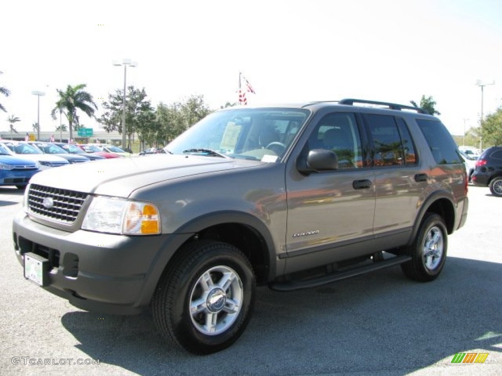2004 Explorer XLS - Mineral Grey Metallic / Medium Parchment photo #11
