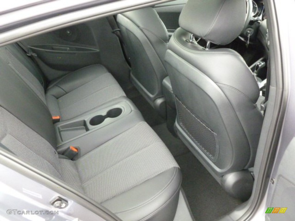 Black Interior 2012 Hyundai Veloster Standard Veloster Model Photo #61512387