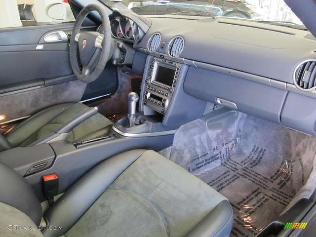 2007 Porsche Cayman S Sea Blue Dashboard Photo #61512391