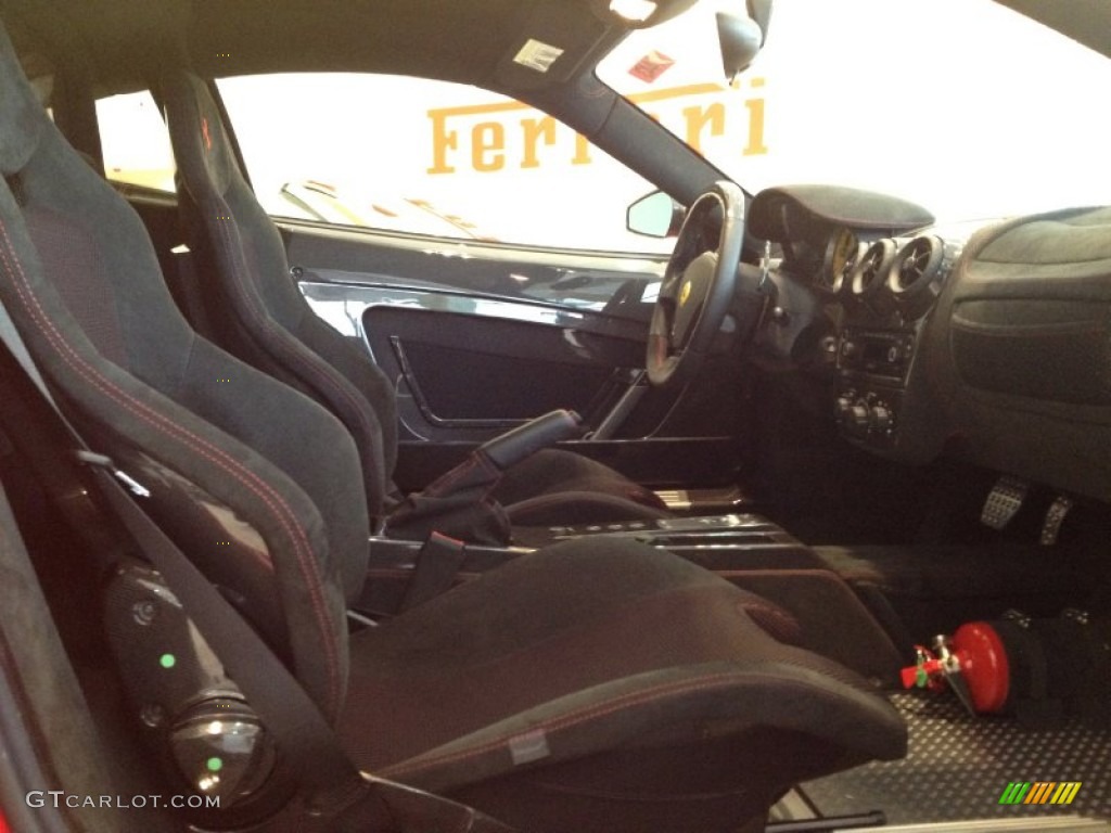 Charcoal Interior 2009 Ferrari F430 Scuderia Coupe Photo #61513509