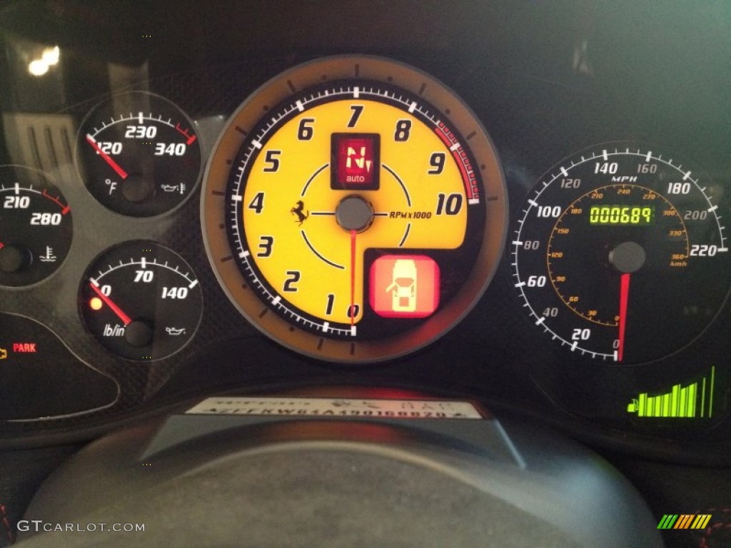 2009 Ferrari F430 Scuderia Coupe Gauges Photo #61513612