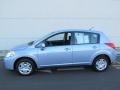 2010 Arctic Blue Metallic Nissan Versa 1.8 S Hatchback  photo #4