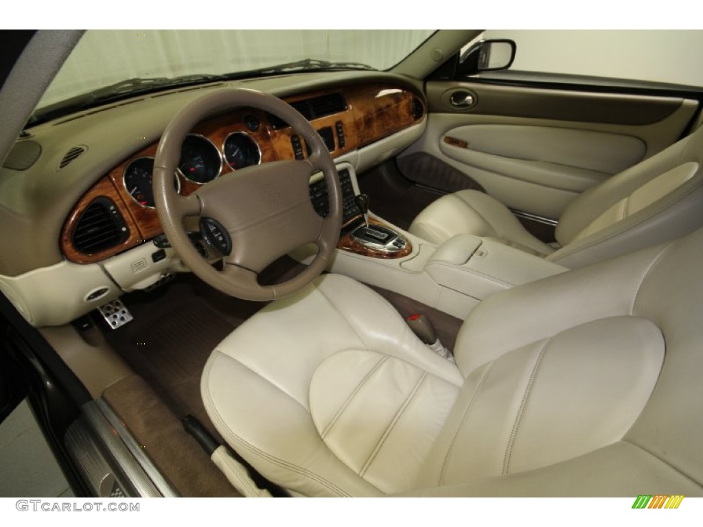 Cashmere Interior 2006 Jaguar XK XK8 Coupe Photo #61514725