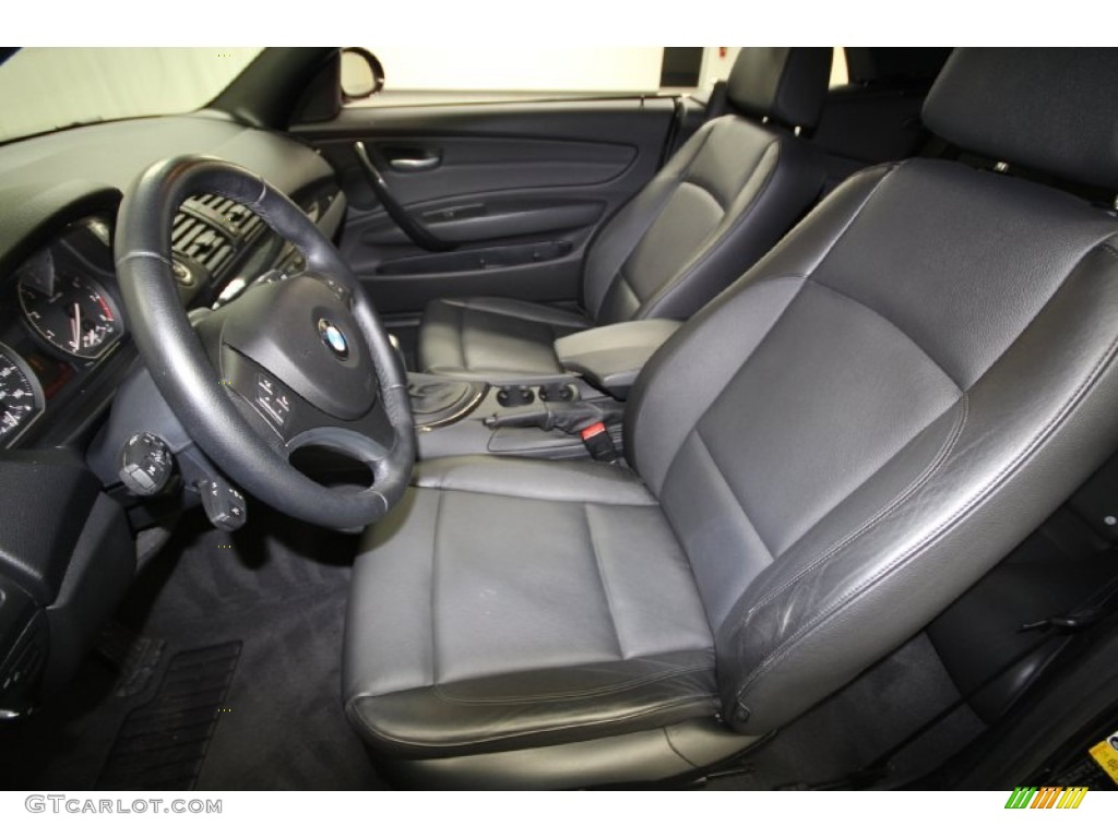 2008 1 Series 135i Convertible - Jet Black / Black photo #3