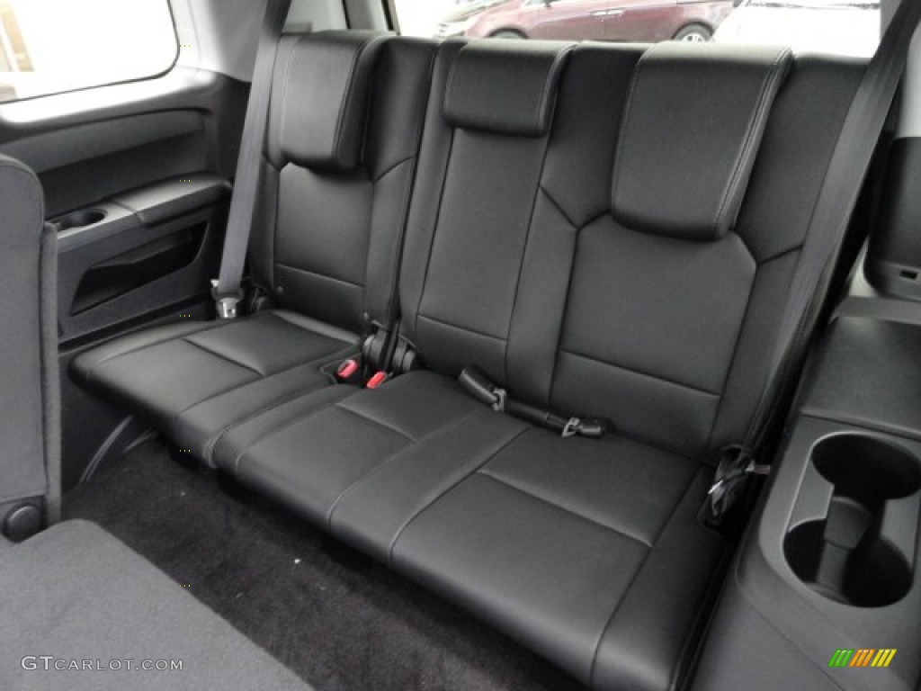 Black Interior 2012 Honda Pilot Touring 4WD Photo #61516746