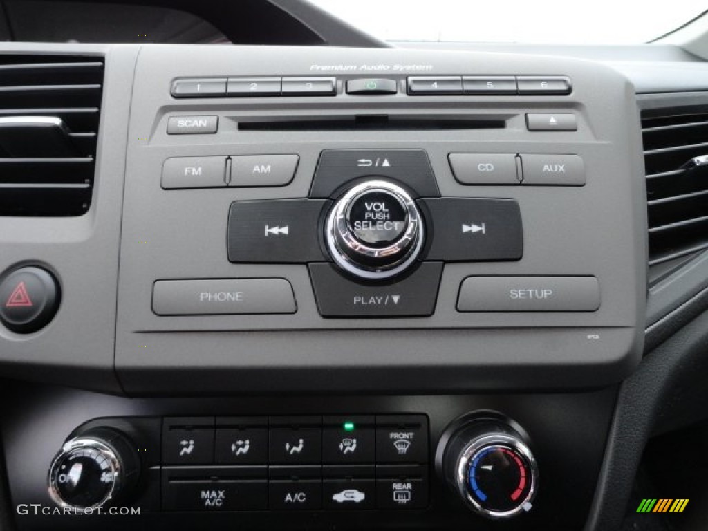 2012 Honda Civic Si Sedan Audio System Photos