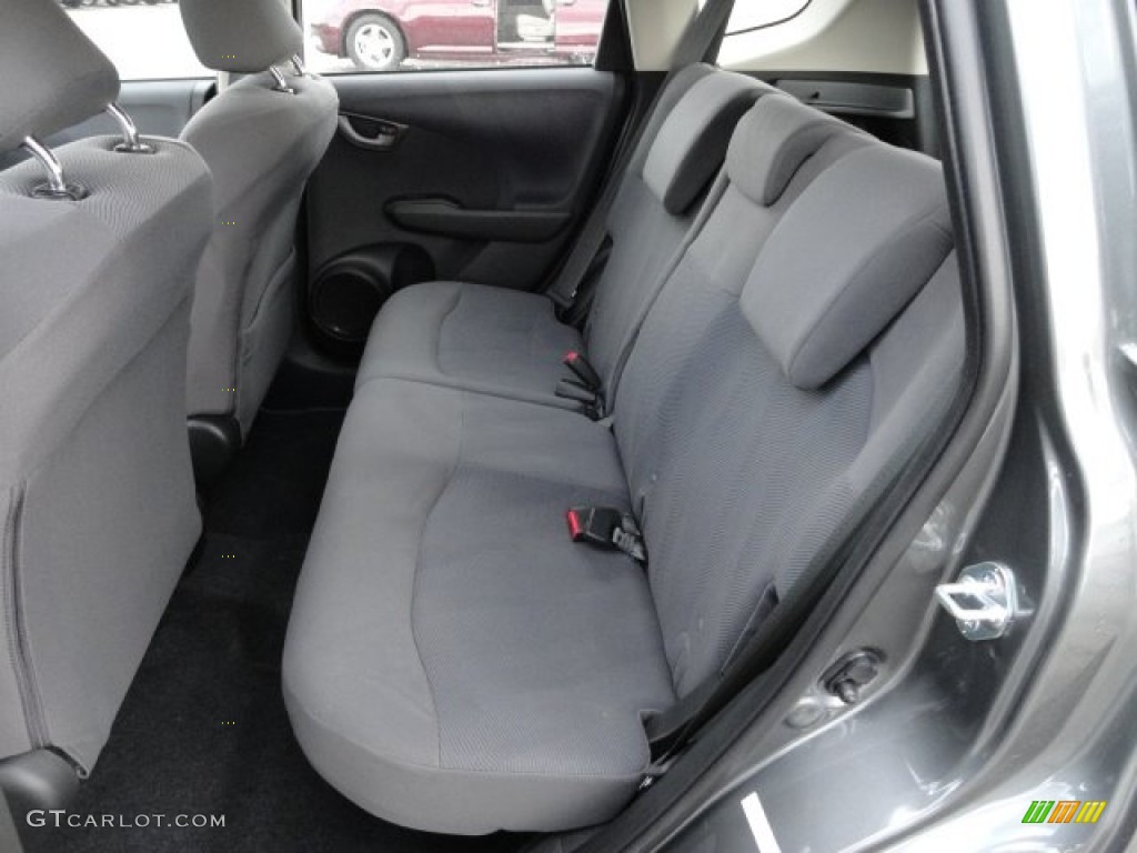 2012 Honda Fit Standard Fit Model Rear Seat Photo #61517068