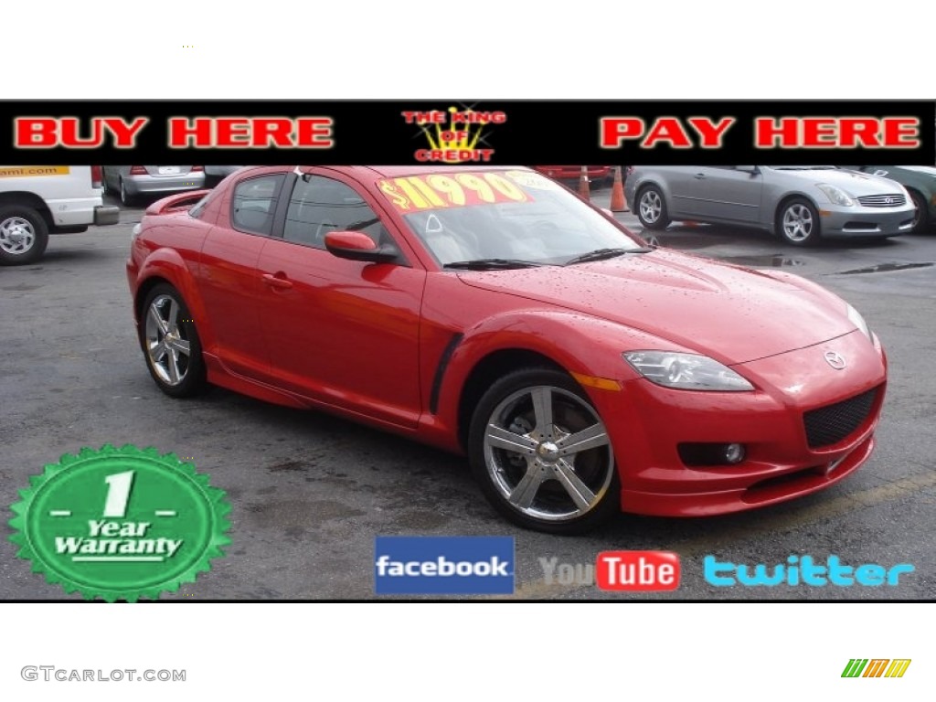 Velocity Red Mica Mazda RX-8