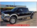 Brilliant Black Crystal Pearl 2010 Dodge Ram 2500 Laramie Mega Cab 4x4