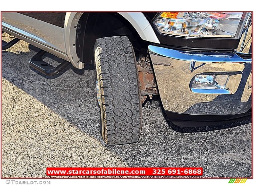 2010 Ram 2500 Laramie Mega Cab 4x4 - Brilliant Black Crystal Pearl / Light Pebble Beige/Bark Brown photo #14