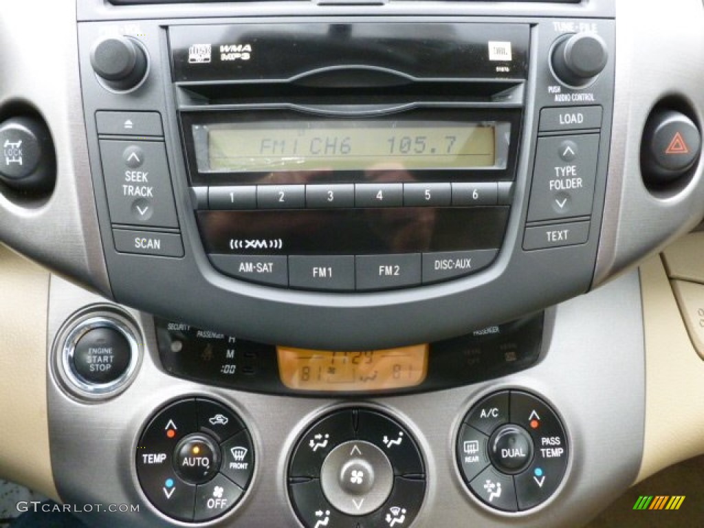 2010 Toyota RAV4 Limited V6 4WD Controls Photo #61517683