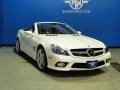 2011 Diamond White Metallic Mercedes-Benz SL 550 Roadster  photo #1