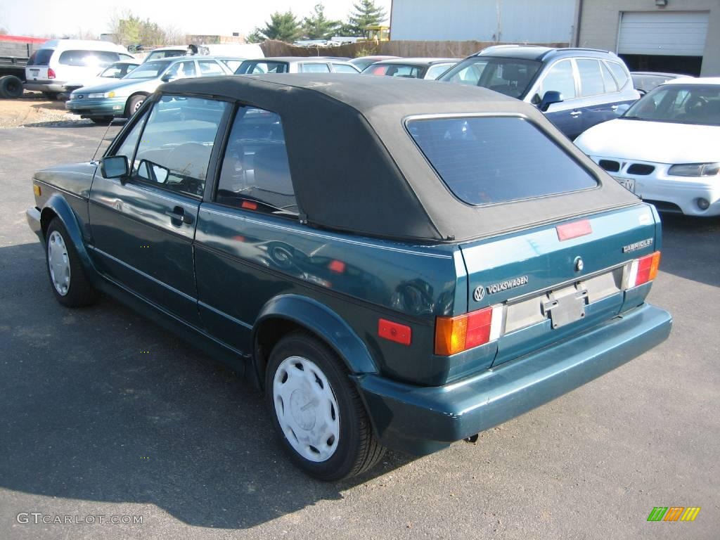 1992 Cabriolet Carat - Aqua Blue Pearl Metallic / Grey photo #5