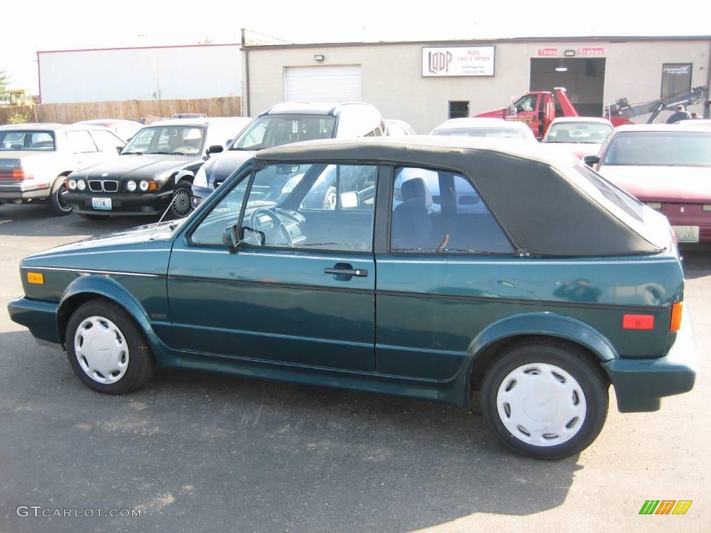 1992 Cabriolet Carat - Aqua Blue Pearl Metallic / Grey photo #6