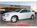 2011 Bright White Dodge Avenger Express  photo #1