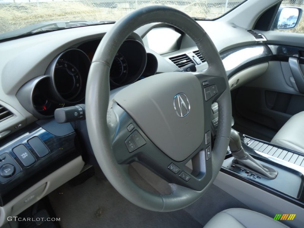 2007 MDX Technology - Nimbus Gray Metallic / Ebony photo #16