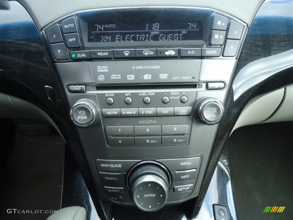 2007 MDX Technology - Nimbus Gray Metallic / Ebony photo #49