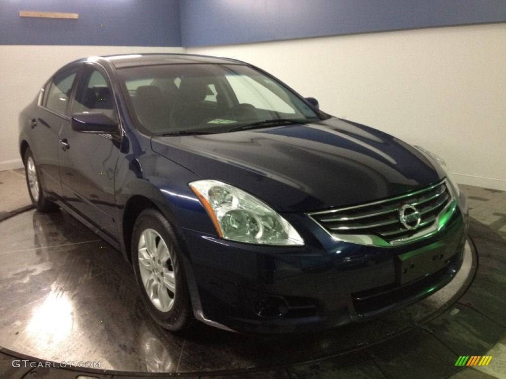 2010 Altima 2.5 S - Navy Blue / Charcoal photo #2