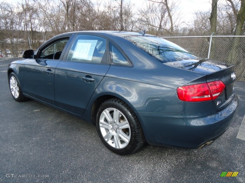 Meteor Grey Pearl Effect 2009 Audi A4 2.0T Premium quattro Sedan Exterior Photo #61519676