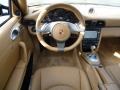 Sand Beige Steering Wheel Photo for 2009 Porsche 911 #61520150