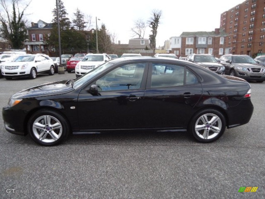 Black 2011 Saab 9-3 Aero Sport Sedan XWD Exterior Photo #61520317