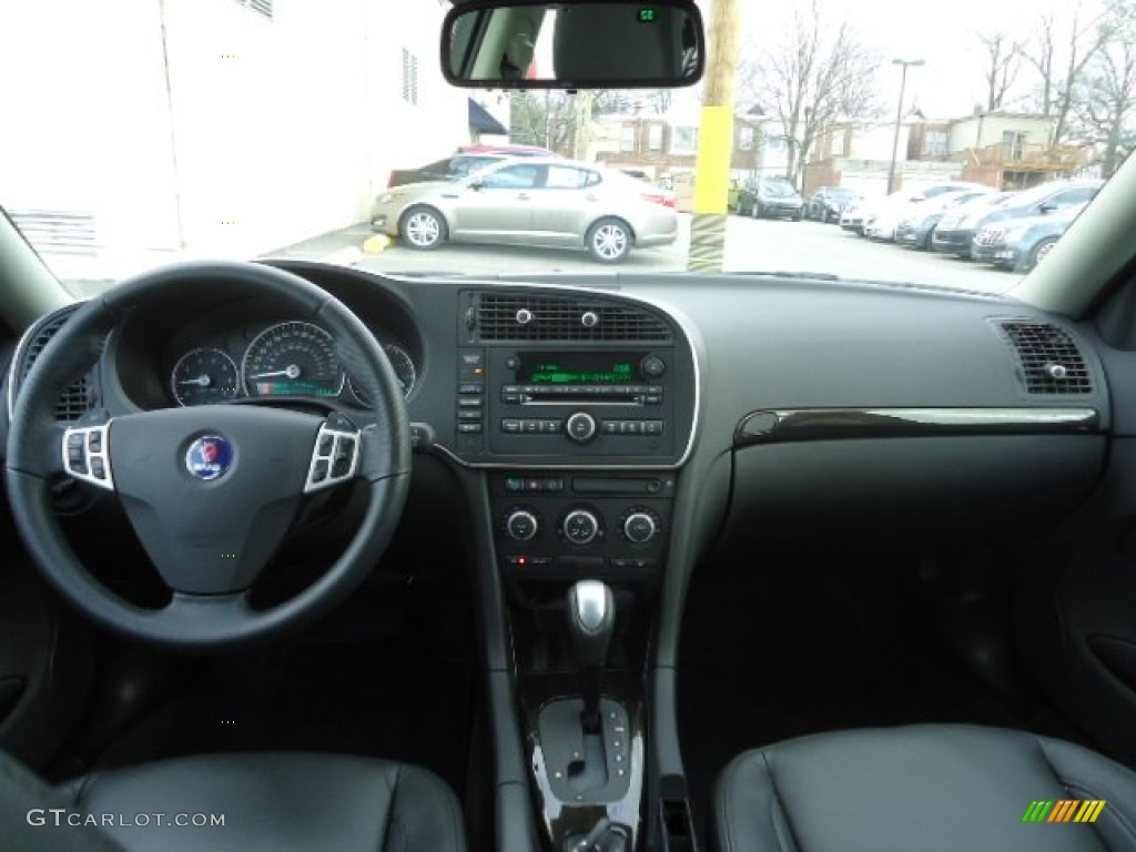 2011 Saab 9-3 Aero Sport Sedan XWD Black Dashboard Photo #61520415