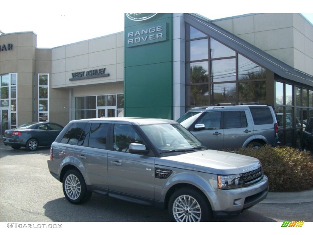 2012 Range Rover Sport HSE - Orkney Grey Metallic / Ebony photo #1