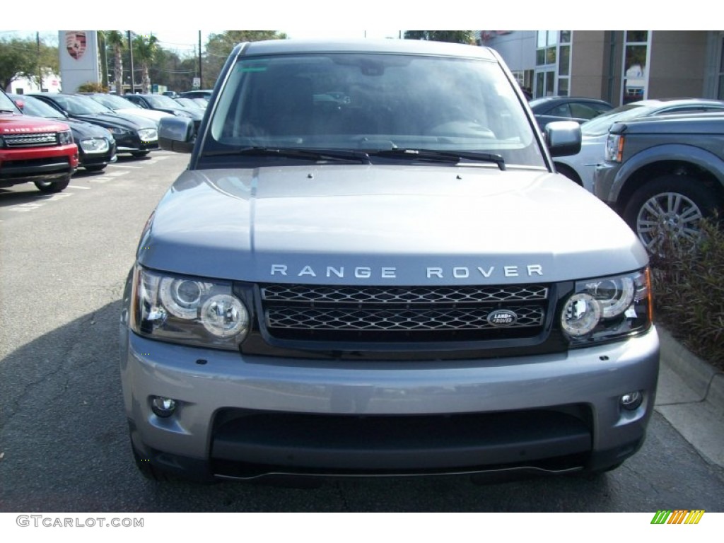 2012 Range Rover Sport HSE - Orkney Grey Metallic / Ebony photo #2