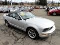 2006 Satin Silver Metallic Ford Mustang V6 Premium Convertible  photo #6