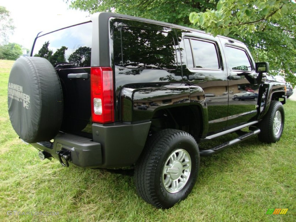 Black 2006 Hummer H3 Standard H3 Model Exterior Photo #61522621