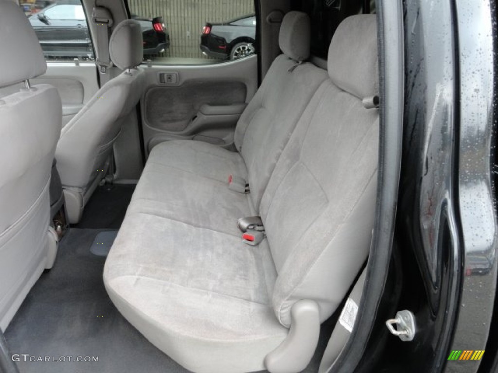 2003 Tacoma V6 TRD PreRunner Double Cab - Black Sand Pearl / Charcoal photo #11
