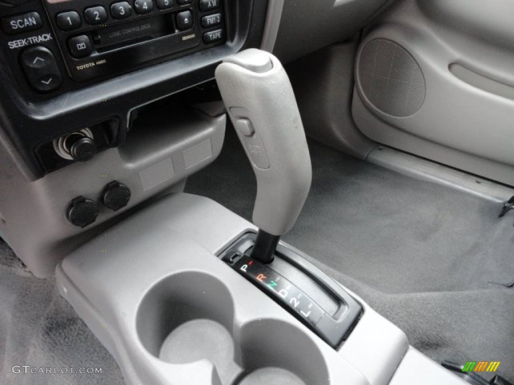 2003 Tacoma V6 TRD PreRunner Double Cab - Black Sand Pearl / Charcoal photo #15