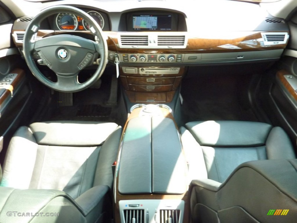 2007 7 Series 750i Sedan - Jet Black / Black photo #8