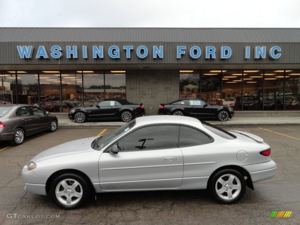 2003 Escort ZX2 Coupe - Silver Frost Metallic / Dark Charcoal photo #1