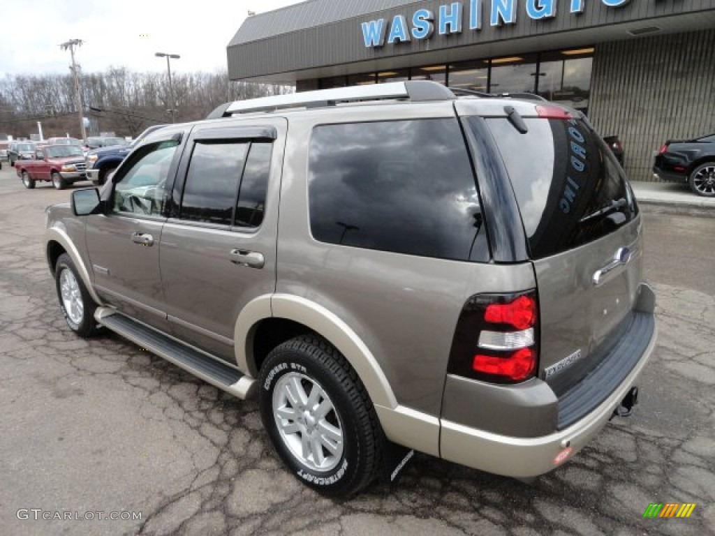 2006 Explorer Eddie Bauer 4x4 - Mineral Grey Metallic / Camel/Stone photo #2